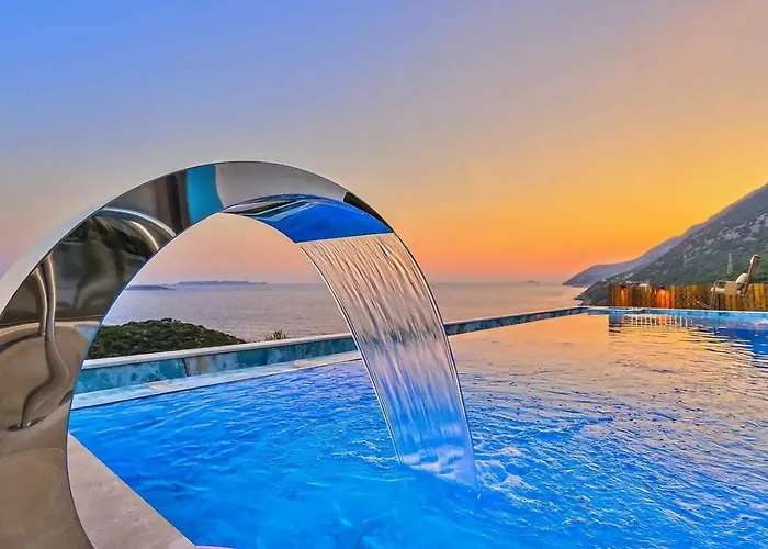 Goekseki 2 Bedroom Seaview With Private Pool Hot Tub Villa *