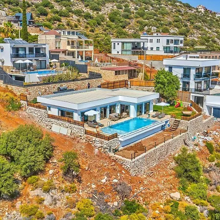 Goekseki 2 Bedroom Seaview With Private Pool Hot Tub Vila