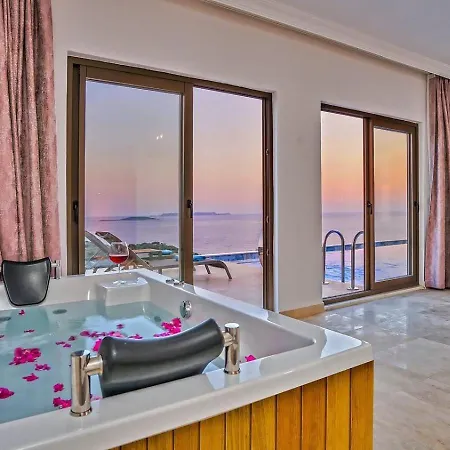 Goekseki 2 Bedroom Seaview With Private Pool Hot Tub Kaş