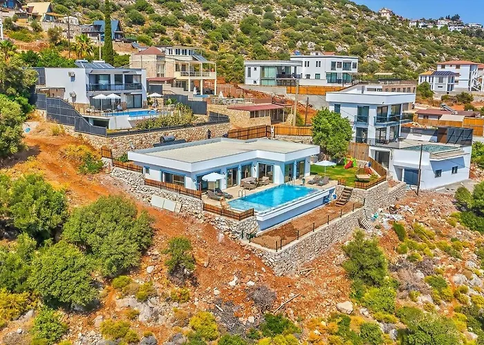 Goekseki 2 Bedroom Seaview With Private Pool Hot Tub Villa