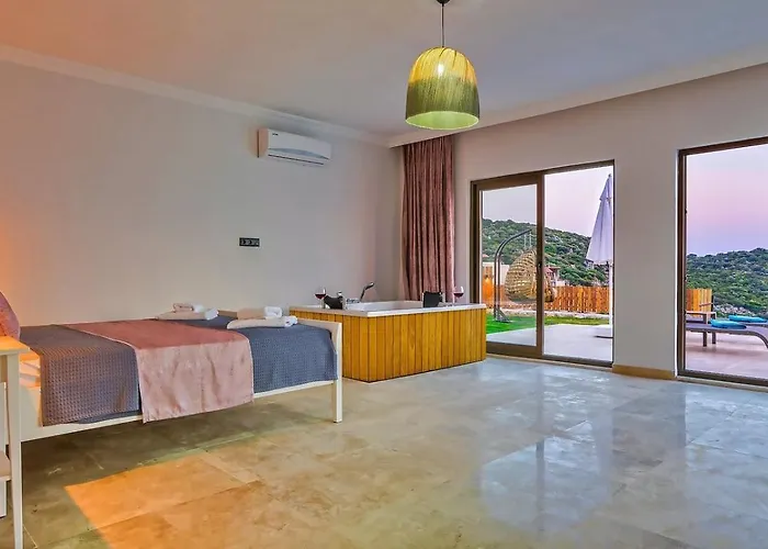 Goekseki 2 Bedroom Seaview With Private Pool Hot Tub Villa *