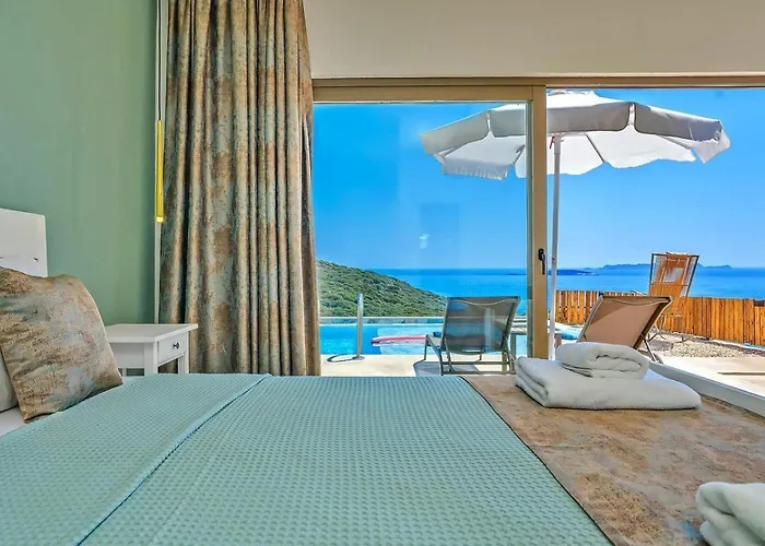 Goekseki 2 Bedroom Seaview With Private Pool Hot Tub *
